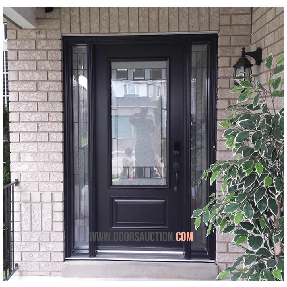 Installed single steel door in Mississauga