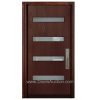 Single Modern Fiberglass door OAK Fiberglass door WG-SYD-