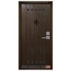 Fiberglass single door OAK one panel WG-P1 - Brown