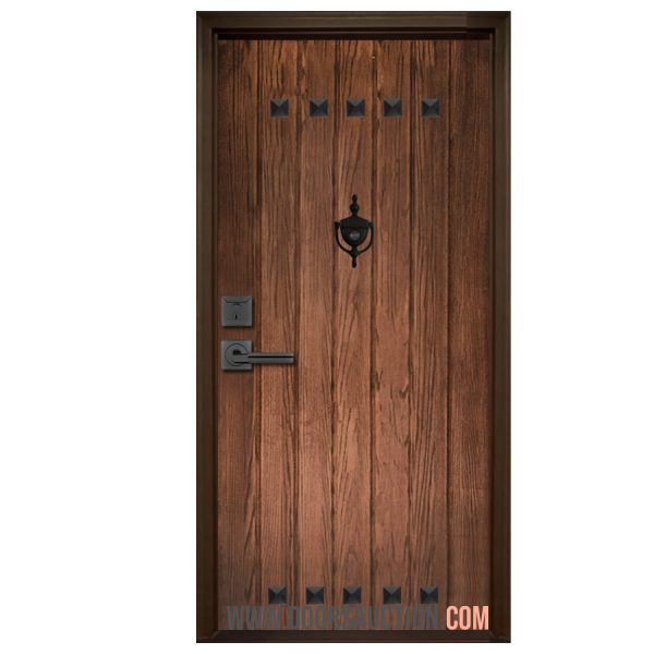 Fiberglass single door OAK one panel WG-P1 - Sedon