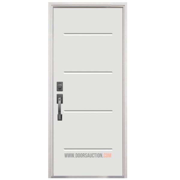 VOG Design Single Steel Door NoVotech- White