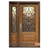 fiberglass Oak single door with one sidelite - Bristol North York