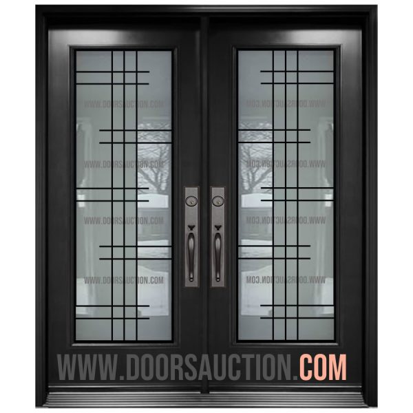 Steel Double Door Full Black Serenne Toronto