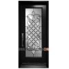 Single Steel Door With full glass Insert's