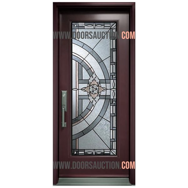 Single Steel Door Midland Full - Brown